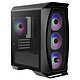 Aerocool Aero One Mini Frost Mini Tower case with tri-colour backlighting, mesh front and tempered glass centre