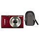 Canon IXUS 185 Rouge + Lowepro Portland 30 Noir