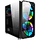 Xigmatek Zest Grand Tour case with tempered glass shelves and RGB backlighting