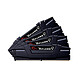 G.Skill RipJaws 5 Series Black 128 GB (4 x 32 GB) DDR4 3200 MHz CL16 Kit di doppio canale 4 strisce di RAM DDR4 PC4-25600 - F4-3200C16Q-128GVK