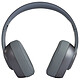 Livoo TES227 Grey Bluetooth 5.0 circum-aural wireless headset with integrated microphone and controls