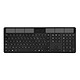 LDLC SWL10 Black (AZERTY, French) Wireless RF Keyboard - Solar Powered - QWERTY, French