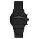 Acheter Fossil The Carlyle HR (44 mm / Silicone / Noir)