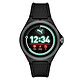 Puma HR (44 mm/Silicona/Negro) Reloj conectado - Resistente al agua hasta 50 m - GPS - Cardiofrecuencímetro - Pantalla AMOLED de 1,19" - 390 x 390 píxeles - 4 Gb - Bluetooth 4.2/NFC - Wear OS - Correa de silicona 44 mm
