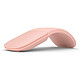 Microsoft ARC Mouse Light Pink Wireless mouse - ambidextrous - Bluetooth - 1000 dpi optical sensor - 2 buttons - foldable