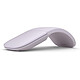 Microsoft ARC Mouse Lilac Wireless mouse - ambidextrous - Bluetooth - 1000 dpi optical sensor - 2 buttons - foldable