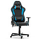 DXRacer Formula F08 (blu) Sedile in similpelle con schienale reclinabile a 135° e braccioli 3D per i giocatori (fino a 150 kg)