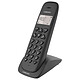 Logicom Vega 150 Black Wireless DECT phone - hands-free function - 7 hours call time - 10 ring tones - 20 number memory