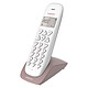 Logicom Vega 155T Taupe Téléphone DECT sans fi - répondeur - fonction mains libres - autonomie 7h en appel - 10 sonneries - mémoire 20 numéros