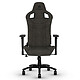 Corsair T3 Rush (charcoal) Gaming chair - high-quality breathable fabric cover - 4D armrests - 180° reclining backrest - weight limit 120 kg