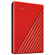 WD My Passport 2Tb Rojo (USB 3.0) Unidad de disco duro externo de 2,5" en puerto USB 3.0