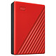 WD My Passport 4Tb Rojo (USB 3.0) Unidad de disco duro externo de 2,5" en puerto USB 3.0