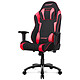 AKRacing Core EX-Wide Edizione Speciale (nero/rosso) Sedile in tessuto con schienale regolabile a 180° e braccioli 3D per i giocatori (fino a 150 kg)