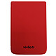 Vivlio Housse TL4/TL5/HD+ Rouge Housse de protection pour liseuses Color, Touch Lux 4/5 et Touch HD Plus