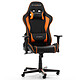 DXRacer Formula F08 (arancione) Sedile in similpelle con schienale reclinabile a 135° e braccioli 3D per i giocatori (fino a 150 kg)