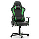 DXRacer Formula F08 (verde) Sedile in similpelle con schienale reclinabile a 135° e braccioli 3D per i giocatori (fino a 150 kg)