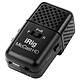IK Multimedia iRig Mic Cast HD Microphone compact à directivité ajustable sur prise USB pour smartphone (iOS/Android) et iPad