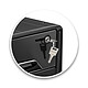  CEP Smoove Secure 4-Drawer Filing Cabinet Black