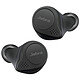 Jabra Elite 75t Negro Auriculares True Wireless - Bluetooth 5.0 - 4 micrófonos - Duración de la batería 7h30 - IP55 - Estuche de carga/transporte