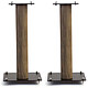 NorStone Stylum 1 Chne Pair of stands for bookshelf speakers with spikes, counter spikes and grommets