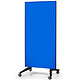 Lavagna di vetro mobile Legamaster 90x175cm Blu Lavagna magnetica in vetro con ruote - Superficie 90 x 175 cm - Colore Blu