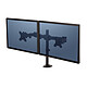 Fellowes Bras porte écran double Reflex Double bras orientable pour écrans jusqu'à 27"