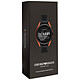 Emporio Armani Connected Smartwatch 3 Gen.5 (44.5 mm / Caoutchouc / Noir et Orange) pas cher