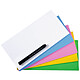 Legamaster Magic-Chart notes 10 x 20 cm assorted (250 pcs) Block of 250 post-its 10 x 20 cm (5 different colours)