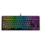 Xtrfy K4 TKL RGB Black Wired gaming keyboard - compact TKL - mechanical switches (Kailh Red RGB switches) - aluminium frame - RGB backlighting - AZERTY, French