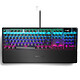 SteelSeries Apex 5 Gaming keyboard - hybrid switches - aluminium chassis - OLED display - scroll wheel - 16.8 million colour PrismSync RGB backlighting - magnetic palm rest - AZERTY, French