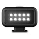 Mod. luce GoPro Modulo luce LED con batteria integrata per GoPro HERO12 Black / HERO11 Black / HERO10 Black / HERO9 Black