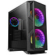 Antec NX800 (Black) Medium Tower Case with Tempered Glass Sidewall and 3 ARGB Fans - Black
