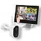 MCL Video surveillance kit (1 camera) Video surveillance kit - 9" touch screen - 2 MP camera - night vision - 128 GB microSDXC card