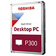 Toshiba P300 2 To (Bulk) Disque dur 3.5" 2 To 7200 RPM 256 Mo Serial ATA III 6 Gb/s (HDWD320UZSVA)
