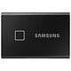 Samsung Portable SSD T7 Touch 2 To Noir Disque SSD externe USB 3.1 portable 2 To avec cryptage des données (AES 256 bits) et capteur d'empreintes digitales
