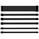 Cooler Master Sleeved Extension Cable Kit Negro Kit de extensión con funda universal para la fuente de alimentación (negro)