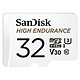 SanDisk High Endurance microSDHC UHS-I U3 V30 32GB SD Adapter MicroSDHC UHS-I U3 V30 32GB Ultra High-Durability Memory Card