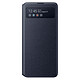 Samsung S-View Wallet Noir Samsung Galaxy Note 10 Lite Etui à rabat avec affichage des notifications pour Samsung Galaxy Note 10 Lite