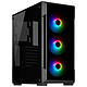 Corsair iCUE 220T RGB Tempered Glass (Black) Medium tower case with tempered glass panels and RGB fans