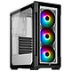 Corsair iCUE 220T RGB Tempered Glass (White) Medium tower case with tempered glass panels and RGB fans