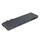 ICY BOX IB-DK4037A-2C USB Type-C Laptop Dock - 1 x Thunderbolt 3 1 x USB 3.0 Type-C 2 x USB 3.0 Type-A 1 x HDMI SD/Micro-SD Card Reader