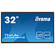 iiyama 32" LED - ProLite LH3246HS-B1 1920 x 1080 píxeles 16:9 - IPS - 1100:1 - 10 ms - OS Android - HDMI/DisplayPort/DVI - Ethernet - Altavoces incorporados - 24/7 - Negro