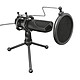Trust Gaming GXT 232 Mantis USB microphone for streaming - omnidirectional - pop filter - anti-vibration mount, tripod (compatible with Twitch, YouTube...)