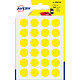 Avery Self-adhesive pads 15 mm diameter Yellow x 168 Boxes of 168 tablets 15 x 15 mm Yellow