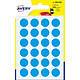 Avery 15 mm diameter self-adhesive pads Blue x 168 Boxes of 168 tablets 15 x 15 mm Blue