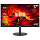Acer 27" LED - Nitro XV270Pbmiiprx 1920 x 1080 pixels - 1 ms (VRB) - Widescreen 16/9 - IPS panel - 144 Hz (165 Hz OC) - FreeSync - HDMI/DisplayPort - Pivot - Black