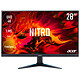 Acer 28" LED - Nitro VG280Kbmiipx 3840 x 2160 píxeles - 1 ms (VRB) - Formato 16:9 - Panel IPS - HDR - AMD FreeSync - HDMI/DisplayPort - Negro