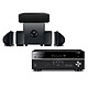 Yamaha HTR-6072 Noir + Focal Pack Cinema+ Ampli-tuner Home Cinéma (equiv : RX-V685) 7.2 3D 90 W/canal - Dolby Atmos / DTS:X - 5 entrées HDMI 2.0 HDCP 2.2 - HDR - Bluetooth/Wi-Fi/AirPlay - MusicCast - Calibration YPAO - Zone 2 + Ensemble 5.1