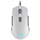 Corsair Gaming M55 RGB Pro Bianco Mouse da gioco - ambidestro - sensore ottico 12 400 dpi - 8 pulsanti - interruttori Omron - retroilluminazione RGB - 86 gr