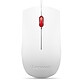 Lenovo Essential Mouse Blanco Ratón con cable - ambidiestro - sensor óptico 1600 dpi - 3 botones